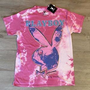 💸SOLD💸Playboy Andy Warhol Tee Tie Dye
